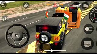 Dollar Song Modified Mahindra Green 💚 Thar👿  Indian Cars Simulator 3D Android Game is Live [upl. by Bachman941]