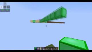 MinecraftBreezily bridge with single clicksnormal clicks 3 cps [upl. by Attenahs]