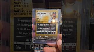 Liover PEGUERO Topps Stadium 2023 RC Pirates PITTSBURGH Purple FOIL SP 75 dominicana 🇩🇴🇩🇴 [upl. by Merlin833]