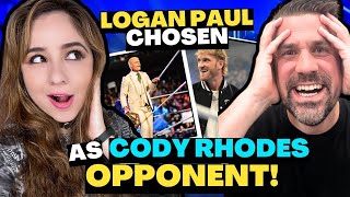 Logan Paul is Cody Rhodes Next Opponent 51024 w Denise Salcedo amp Robin Lundberg [upl. by Ilera]