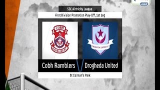 Highlights Cobh Ramblers v Drogheda United [upl. by Sothena]