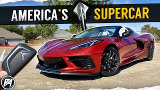 100k 2023 Chevy Corvette Stingray Convertible Review amp Drive [upl. by Kress]