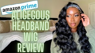 20 Amazon Headband Wig  MUST HAVE  Aligegous Hair  Tan Dotson [upl. by Meave]