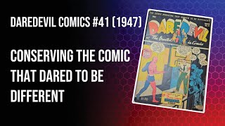 Daredevil Comics 41 1947 Conservation [upl. by Euqinna]