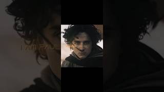 I am Paul Muadib Atrides  Dune 2 edit  trending dune duneparttwo paulatreides edit [upl. by Nylknarf]