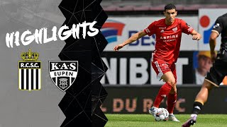 Highlights Matchday 1 Sporting Charleroi vs KAS Eupen 31 [upl. by Nina]