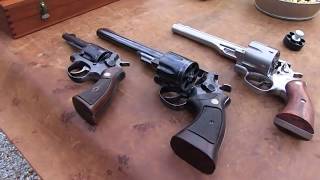 Ruger Redhawk vs SampW Model 29 [upl. by Namien]