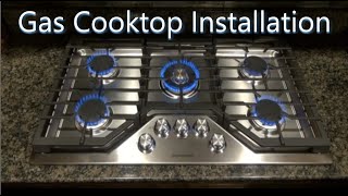 Gas Cooktop Installation  Useful Knowledge [upl. by Refynnej]