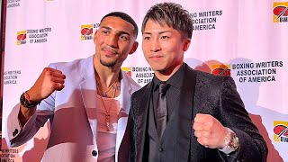 TEOFIMO LOPEZ amp NAOYA INOUE MEET FACE TO FACE “HE’S THE BEST FIGHTER IN THE WORLD” [upl. by Kean]