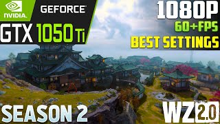 COD Warzone 2 Season 2  Ashika Island  GTX 1050 Ti 4GB  Best Settings for Warzone 2 S02 [upl. by Aneetsyrk]