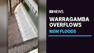 Sydneys biggest dam overflows for first time in years amid massive deluge  ABC News [upl. by Maril]