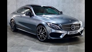 MERCEDESBENZ CCLASS 30 C43 V6 AMG Premium Plus Coupe Petrol GTronic 4MATIC Euro 6 367 ps [upl. by Layton]