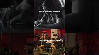 It feels so bad when you start improving yourself 🦇 youtubeshort gymmotivation fitnessworkout [upl. by Hsemar]