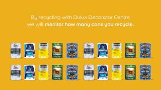 Guide to Can Recycling  Dulux Decorator Centre [upl. by Yelrebmyk861]