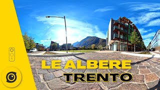 Trento Le Albere virtual walking tour  INSTA360 One X2 [upl. by Nosnek114]