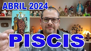 PISCIS ♓️ ABRIL 2024 RUEDA ASTROLOGICA [upl. by Koal526]