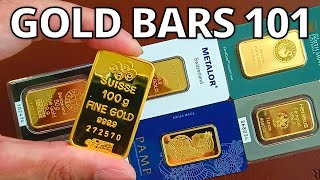 Buying Gold Bars  Everything You Must Know Beginners Guide [upl. by Ynetsed196]