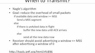 Computer Networks Lecture 8 [upl. by Alocin868]