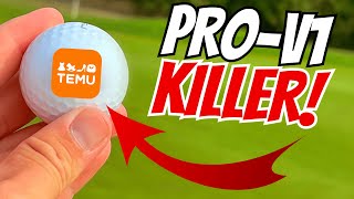 These CHEAP TEMU Golf Balls Are KILLING The Pro V1 [upl. by Dazhahs]