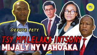 HAFATRI PETY RAKOTONIAINA HO ANI FILOHA RAJOELINA PRAIMINISTRA ARY MINISITRY NY FANABEAZANA [upl. by Tenahs]