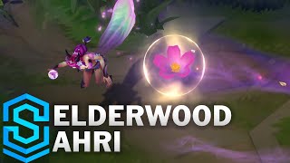 Elderwood Ahri 2020 Skin Spotlight  League of Legends [upl. by Jamila]