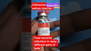 cefotaxime sodium injection viralvideo shortfeedshortsantibiotic injection hospital [upl. by Ravid]