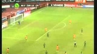 Finale de la Can 2012 Cote DIvoire vs Zambie prolongation part1 [upl. by Hagar616]