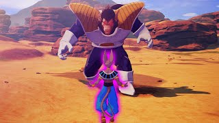 Beerus vs ALL Main Story Mode and DLC Bosses  Dragon Ball Z Kakarot Mods [upl. by Euqinay]