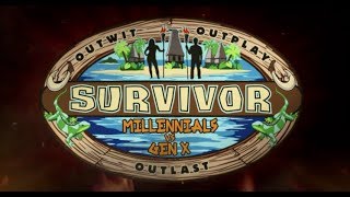 Survivor Millennials vs Gen X  Preview [upl. by Lemra]