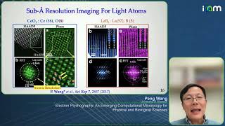 Peng Wang  Electron Ptychography Emerging Computational Microscopy for PhysicalBiological Science [upl. by Rust]