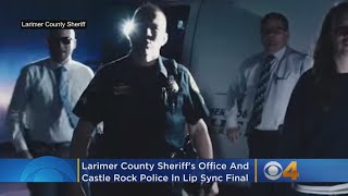 Larimer County Sheriffs Office Castle Rock Police Make Finals Of Upcoming CBS Show Lip Sync To Th [upl. by Lenehc]