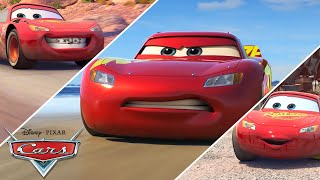 Best of Lightning McQueen in Cars  Compilation  Pixar Cars [upl. by Urbano]