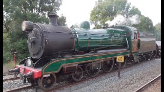 Australian Trains Steam Locomotives in Action  2019 [upl. by Ohcirej]