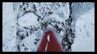 Ship Sailing Through Ice Breaking Through Ice Sounds Ten Hours of Ambience [upl. by Faro]