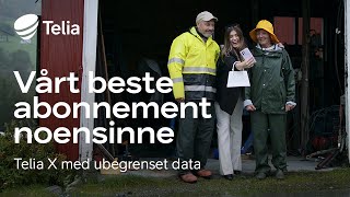 Ubegrenset data med Telia X [upl. by Alfie400]