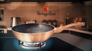 Berlinger Haus Metallic Line Rosegold Edition Wok Presentation BH1512N [upl. by Adnima]