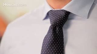 How to Tie a Windsor Knot  Mens Fashion [upl. by Alfonse827]