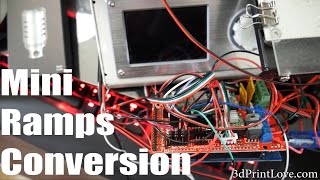 MonoPrice Select Mini 3d Printer Ramps 14 Arduino Conversion [upl. by Netsrak503]