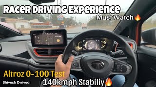 Tata Altroz Racer  Driving Experience  Acceleration Test  Refinement  Better Than I20 N Line [upl. by Milo635]