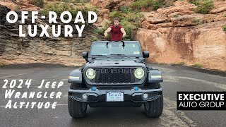 2024 Jeep Wrangler High Altitude 4xe Review [upl. by Rombert691]