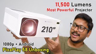 Most Powerful 1080p Projector on Budget 11500 Lumens  😱🔥 [upl. by Anirat957]