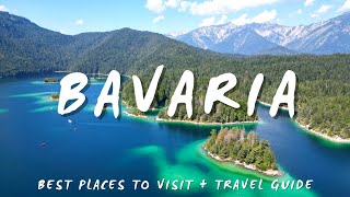 Top 10 Best Places To Visit in Bavaria Germany  FREE Travel Guide [upl. by Eltsirhc436]