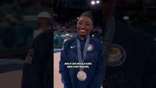 Simone Biles might have missed out on a 4th gold medal in Paris [upl. by Ulane]