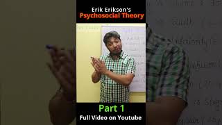 Erik Eriksons Psychosocial Theory Part 1 [upl. by Linette396]