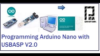 Programming Arduino Nano with V20 USBASP ICSP PDAControl [upl. by Feld]