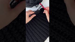 Warm Winter Hat crochet crocheting [upl. by Thorne988]