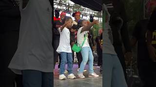 Stonebwoys children CJ and Jahjah dancing to Apotheke dance😂😂💥💥 youtubeshorts nanaamamcbrown [upl. by Niahs853]