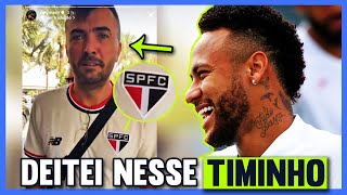 NEYMAR ZOMBOU DO SÃO PAULO NAS REDES SOCIAIS [upl. by Sheng331]