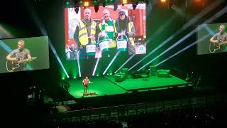 Liam McGrandles  Let the People Sing Live at Glasgow Hydro 18523 Scott Brown Evening Celtic FC [upl. by Butte483]