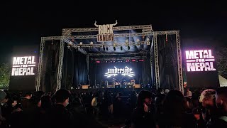 Underside live  Rock Tandav II  2024  First show in Nepal after 4 years  4k [upl. by Irod]